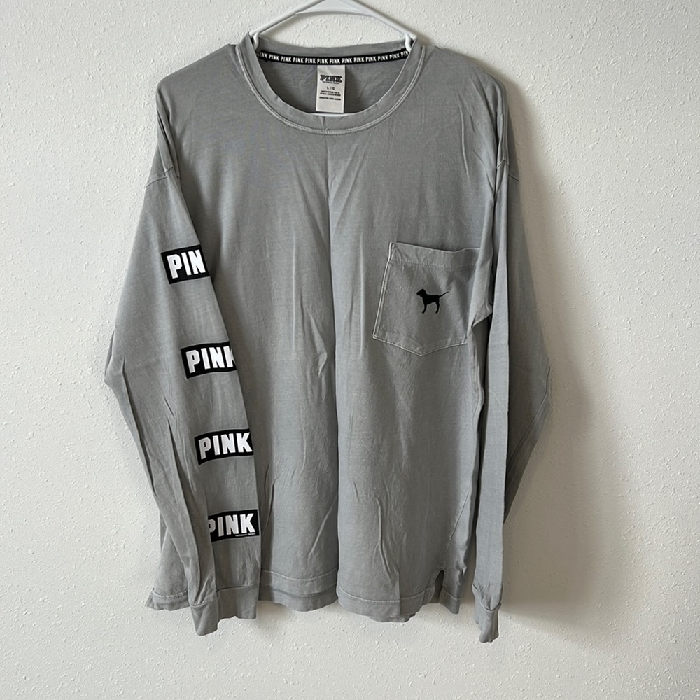 PINK ls tee